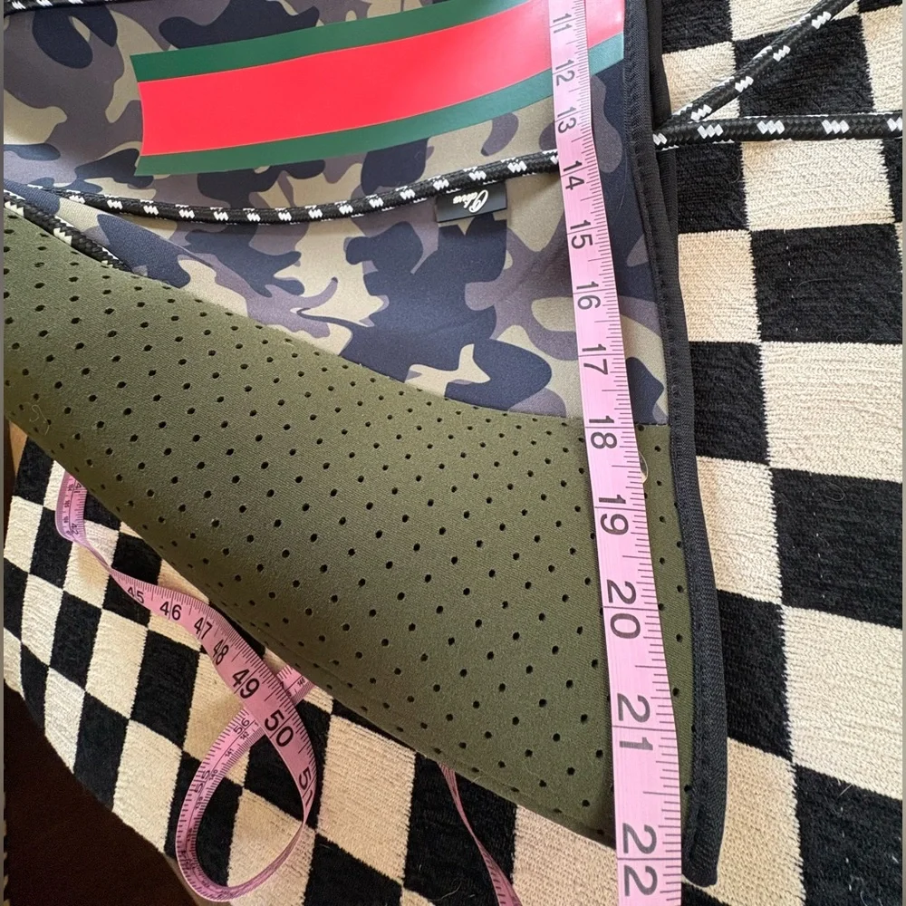 Neoprene Camouflage Tote